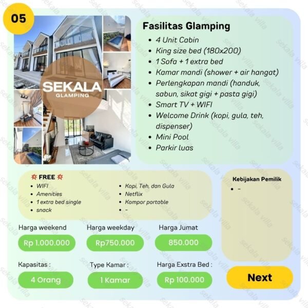 glamping tawangmangu by sekala villa