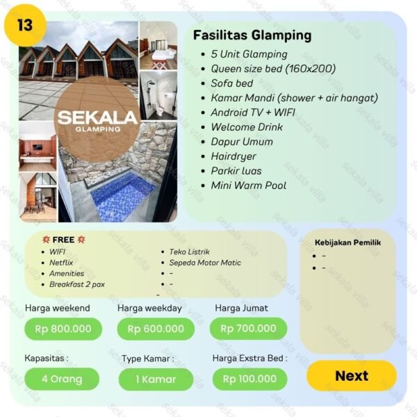 glamping tawangmangu by sekala villa