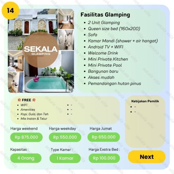 glamping tawangmangu by sekala villa