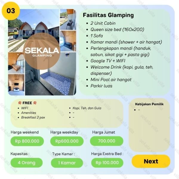 glamping tawangmangu by sekala villa