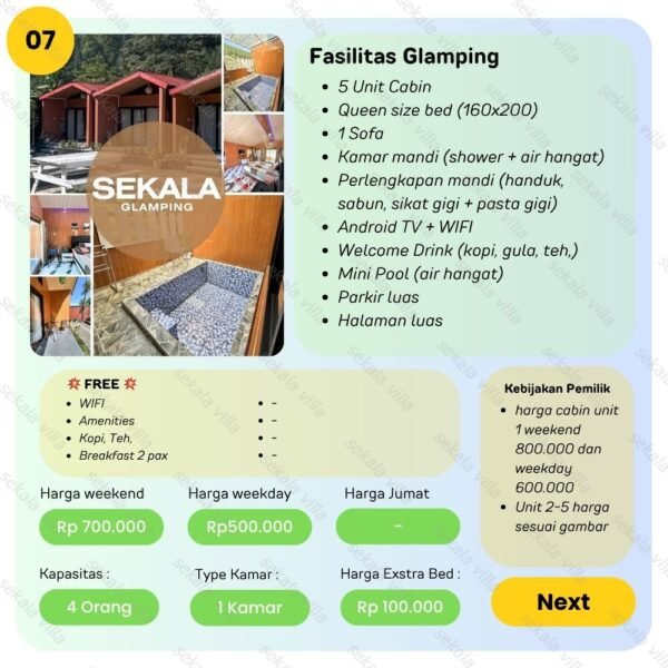 glamping tawangmangu by sekala villa
