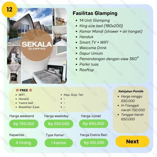 glamping tawangmangu by sekala villa