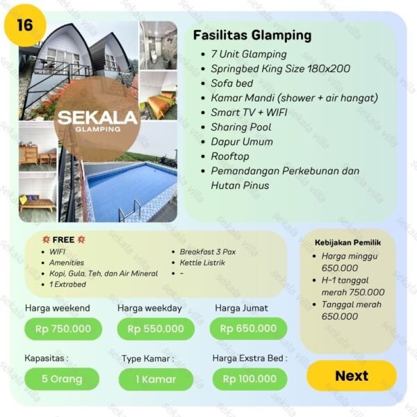 glamping tawangmangu by sekala villa