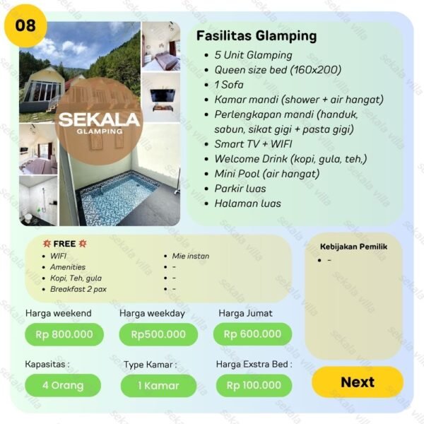 glamping tawangmangu by sekala villa