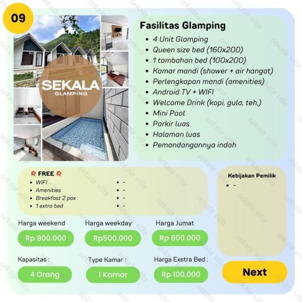glamping tawangmangu by sekala villa