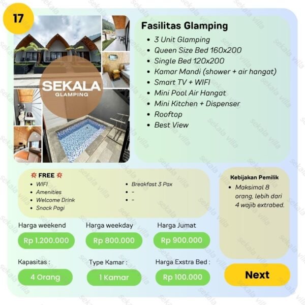 glamping tawangmangu by sekala villa