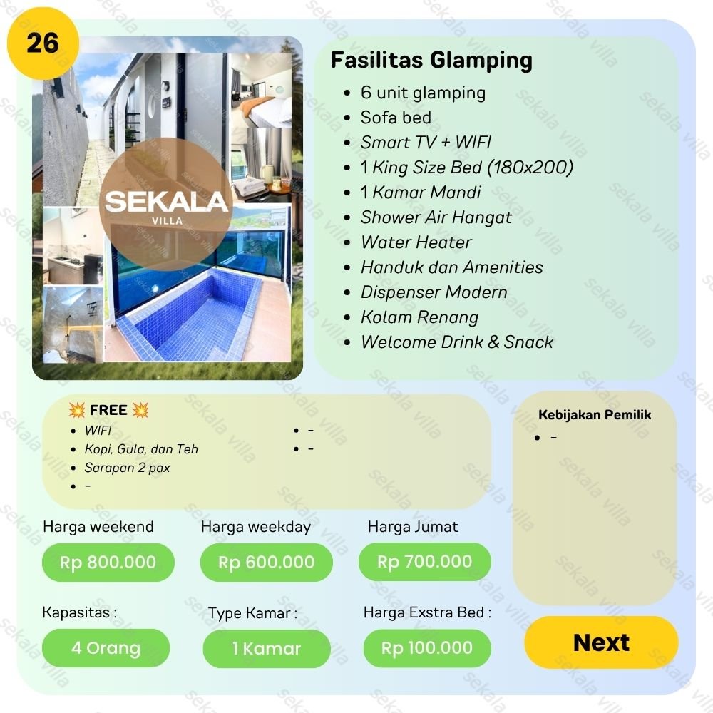 Glamping Tawangmangu by Sekala Villa