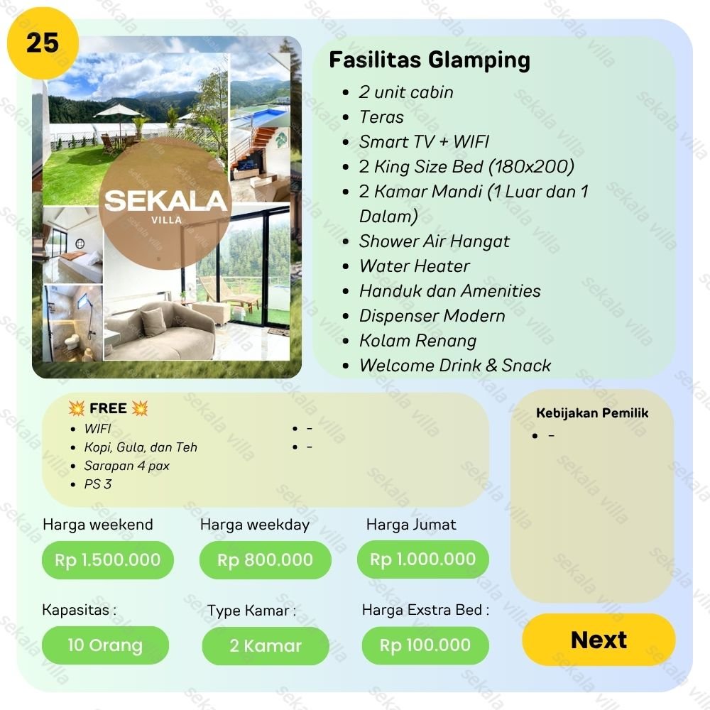 Glamping Tawangmangu by Sekala Villa
