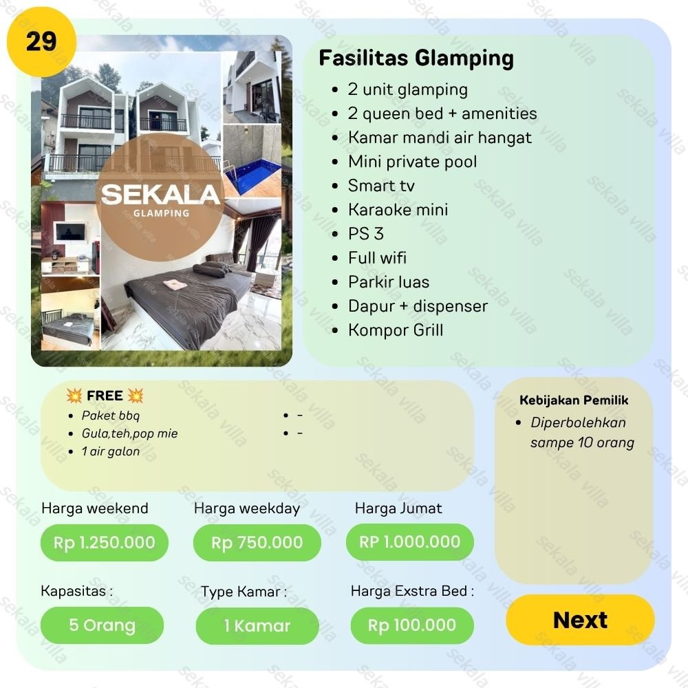 Glamping tawangmangu by Sekala Villa