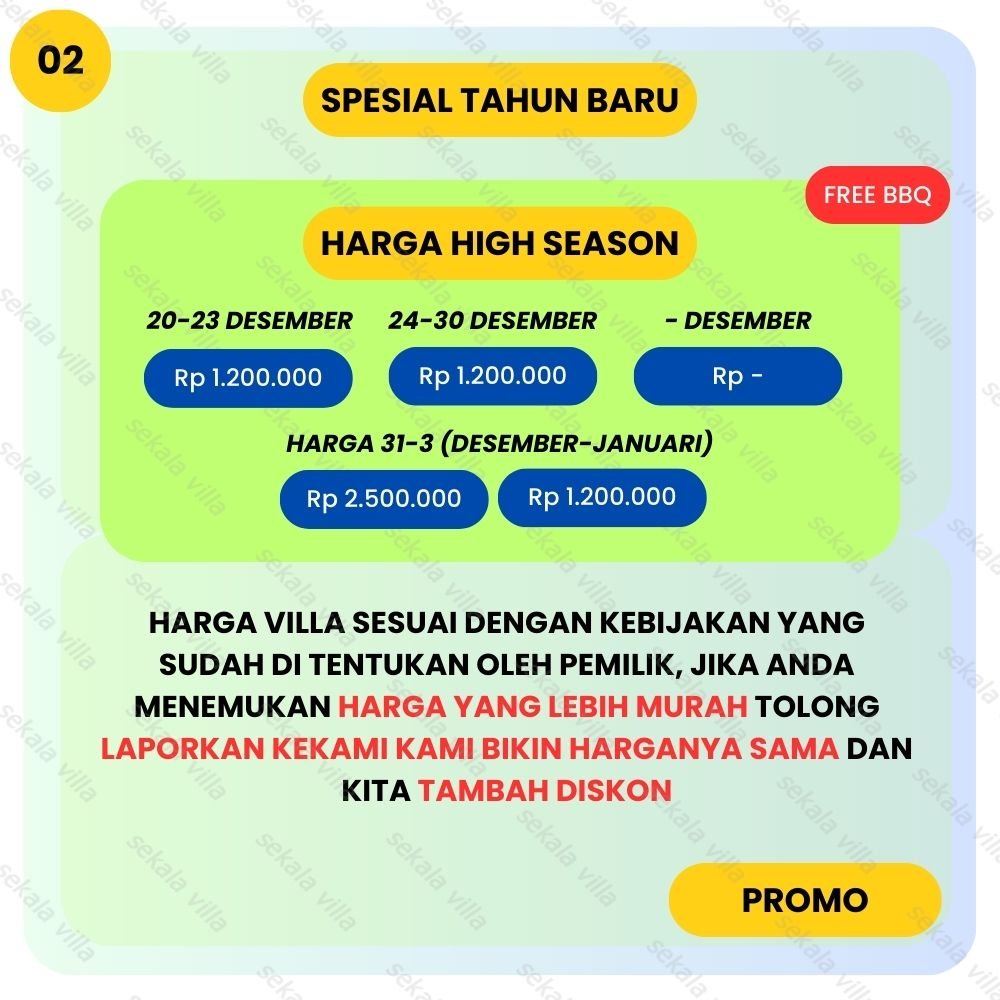 Villa Tawangmangu No 02 - Gambar 2