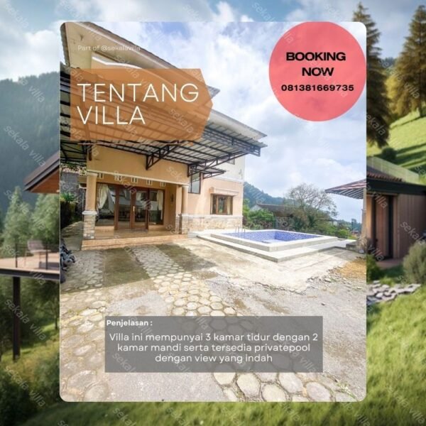 villa di tawangmangu by sekala villa