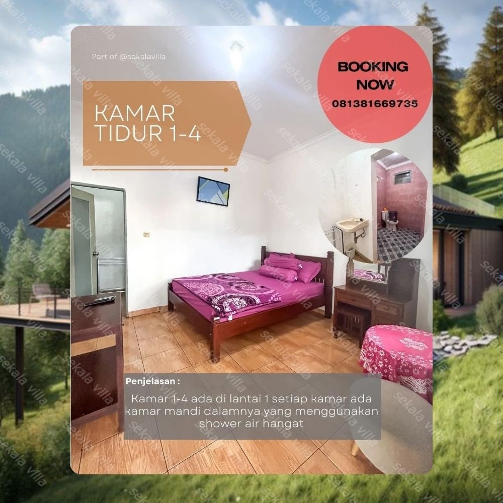 Villa Tawangmangu No 53 - Gambar 16