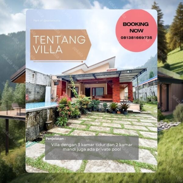 villa di tawangmangu by sekala villa