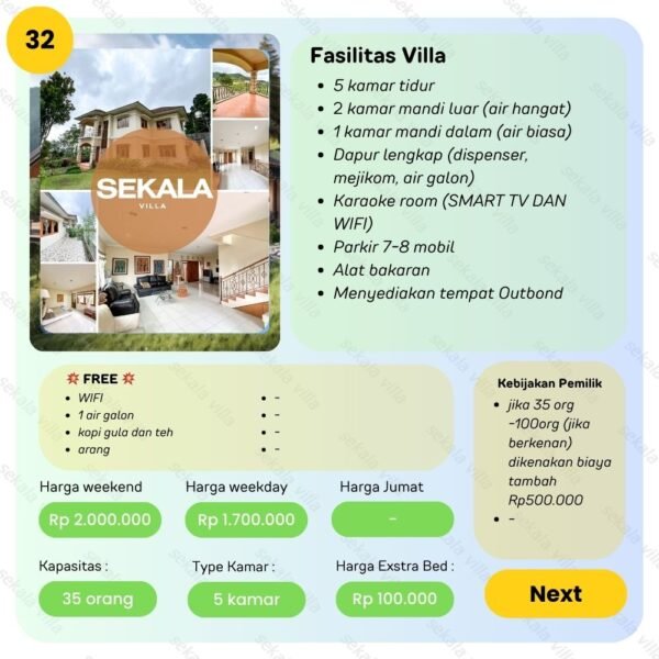 Villa Tawangmangu