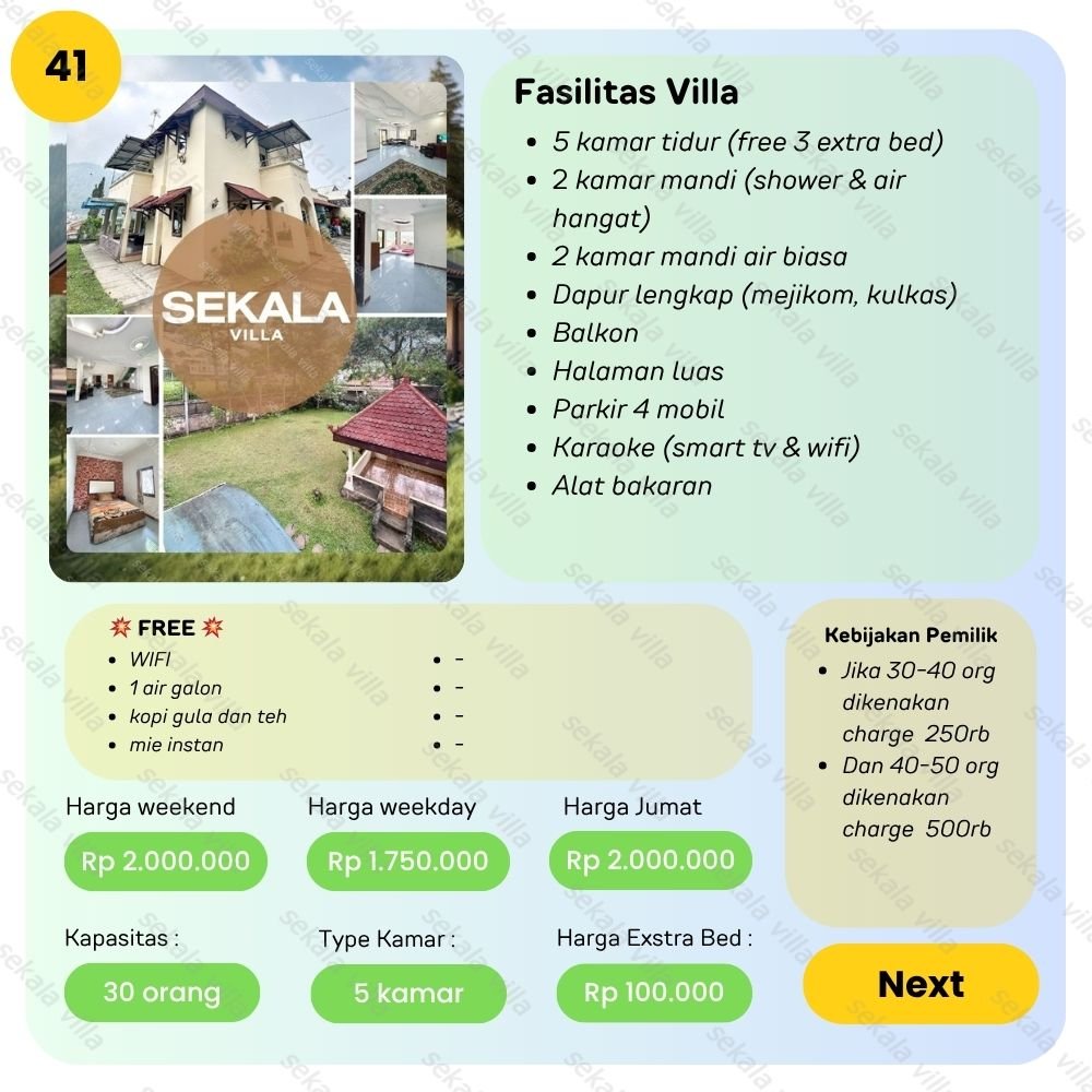 Villa Tawangmangu by Sekala Villa