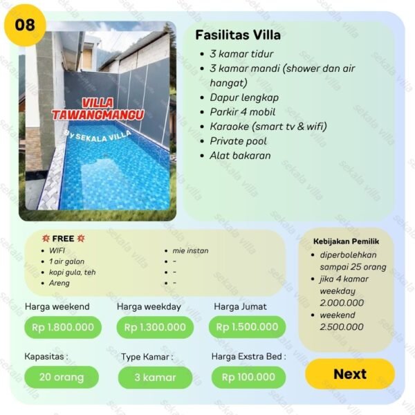 Villa Tawangmangu