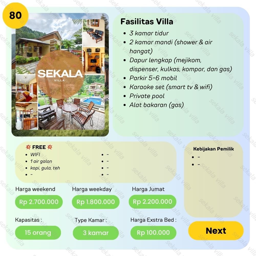 Villa Tawangmangu BY Sekala Villa