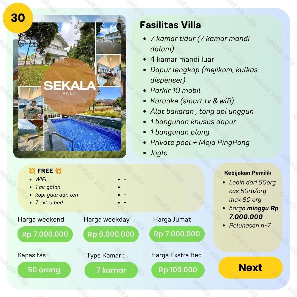 Villa Tawangmangu by Sekala Villa