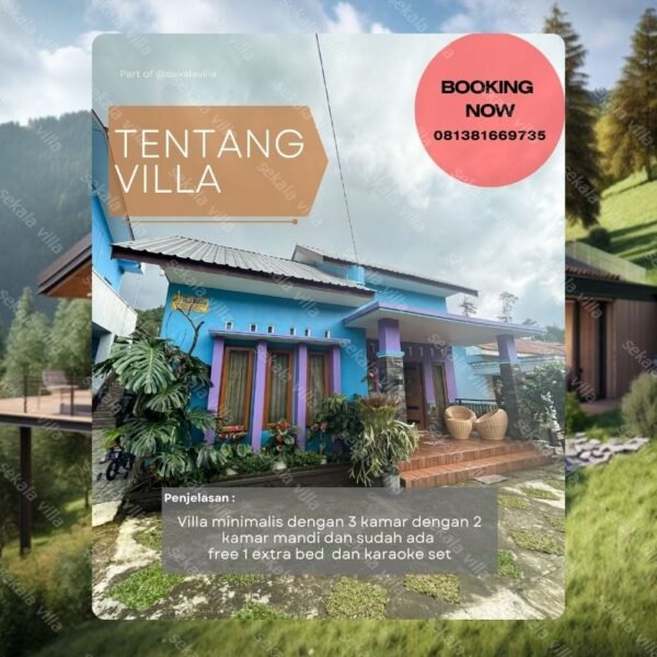 Villa Tawangmangu No 01 - Gambar 3