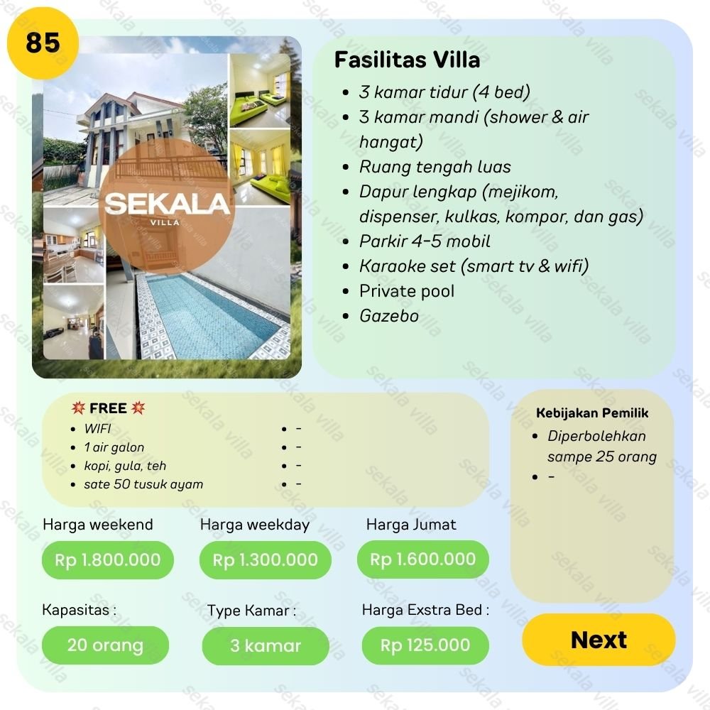 Villa Tawangmangu by Sekala Villa