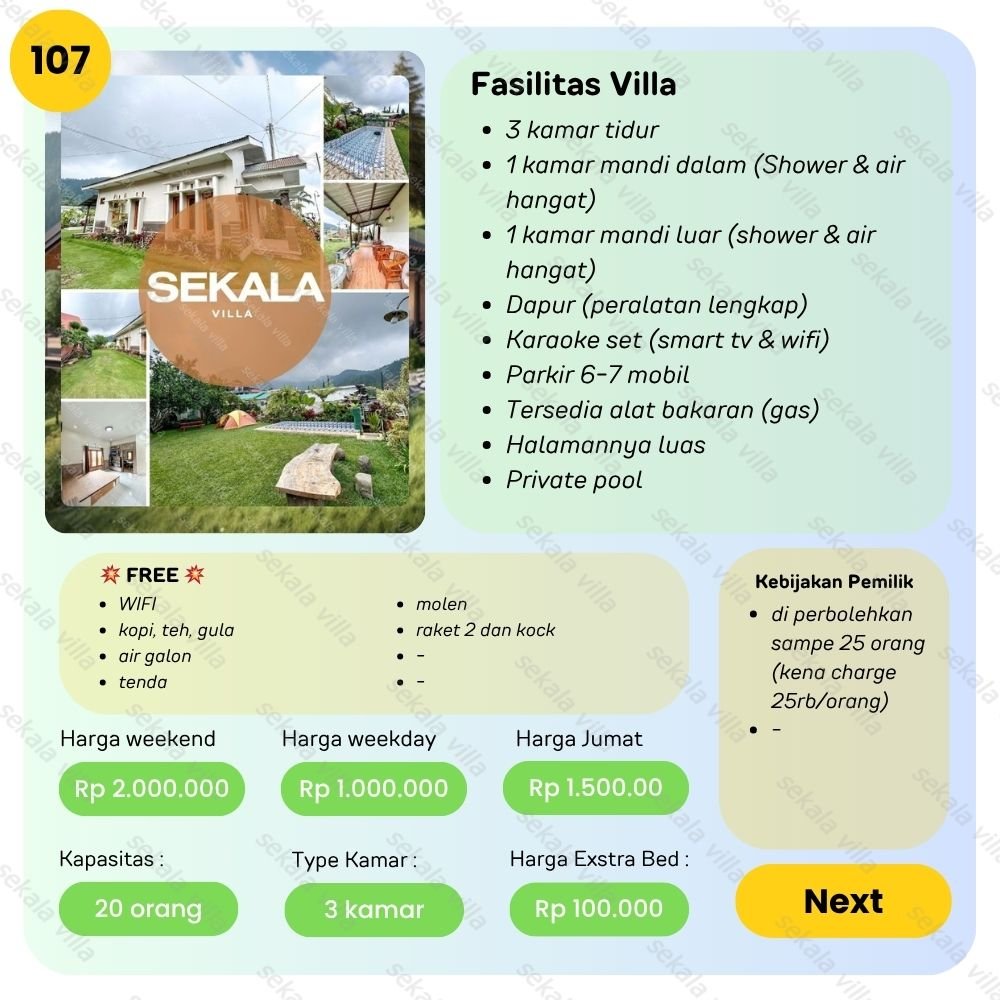 Villa Tawangmangu by Sekala Villa