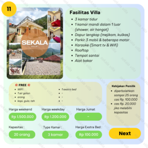 villa tawangmangu by sekala villa