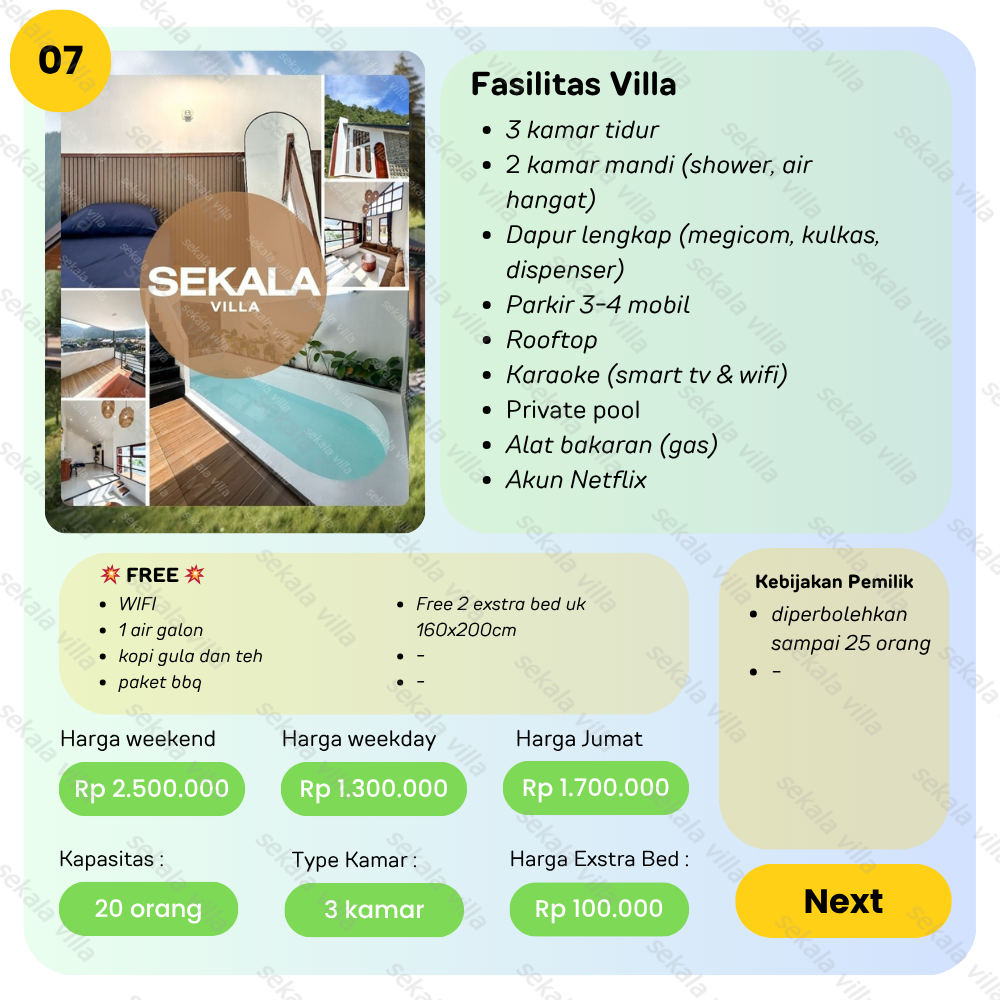 sekala villa tawangmangu