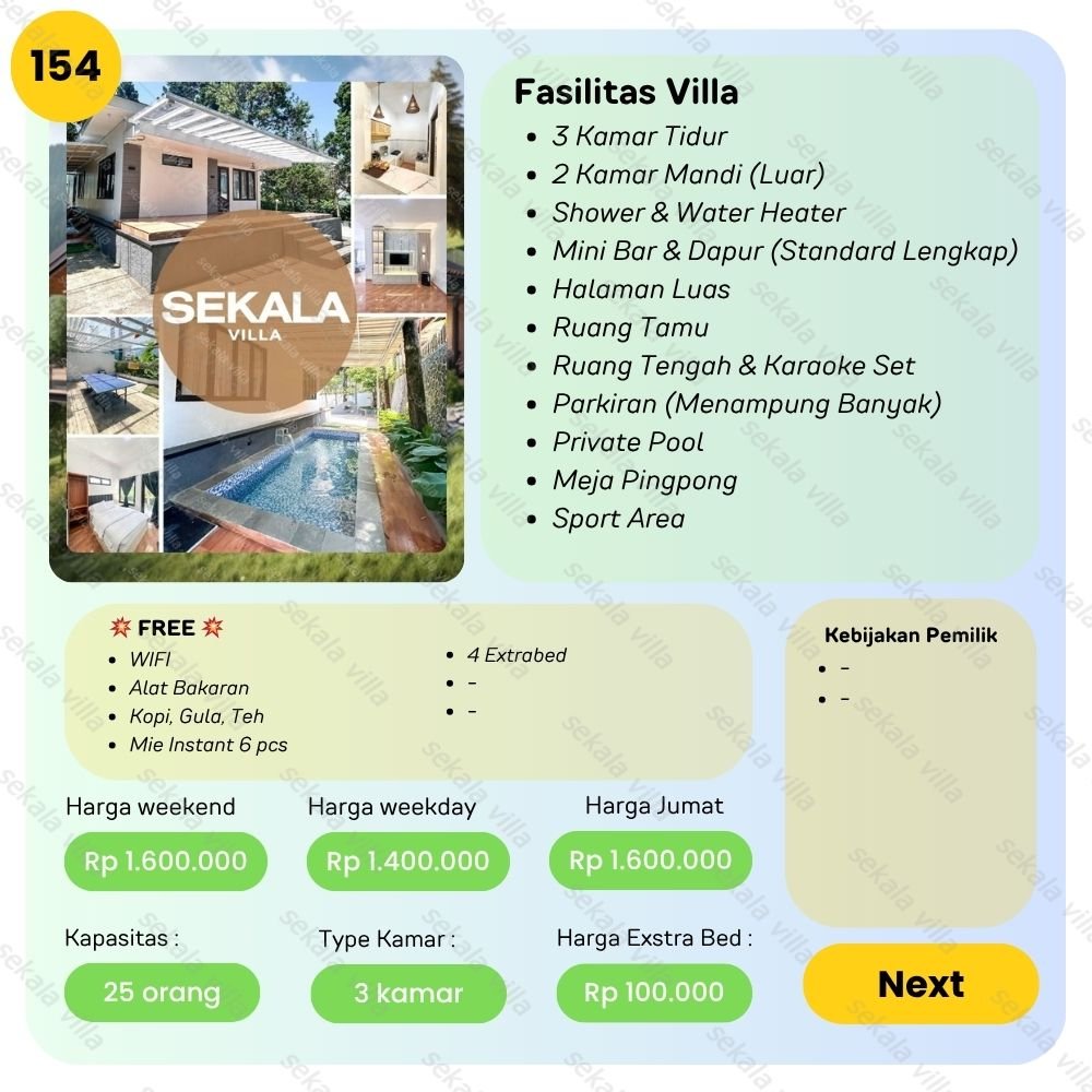 Villa Tawangmangu by Sekala Villa
