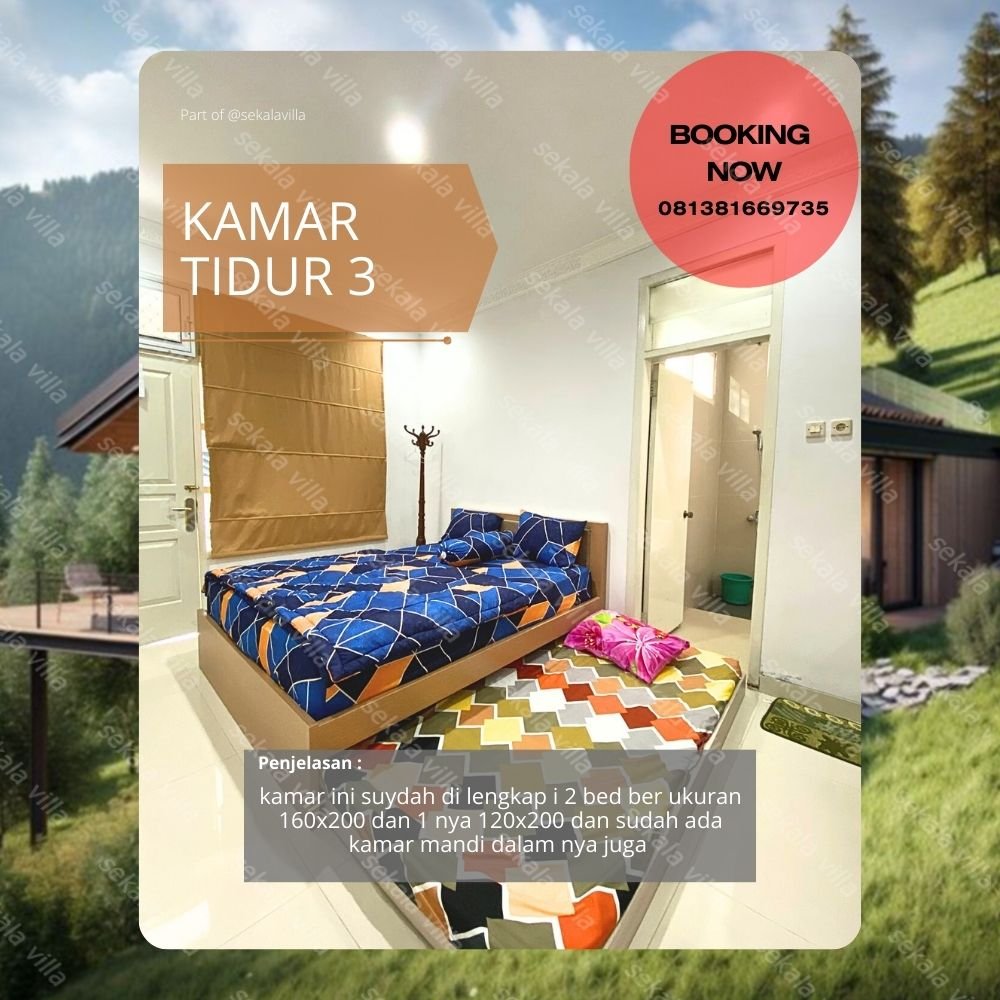 Villa Tawangmangu No.181 - Gambar 9