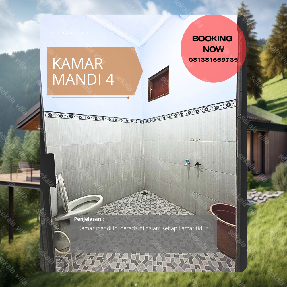 Villa Tawangmangu No.164 - Gambar 20