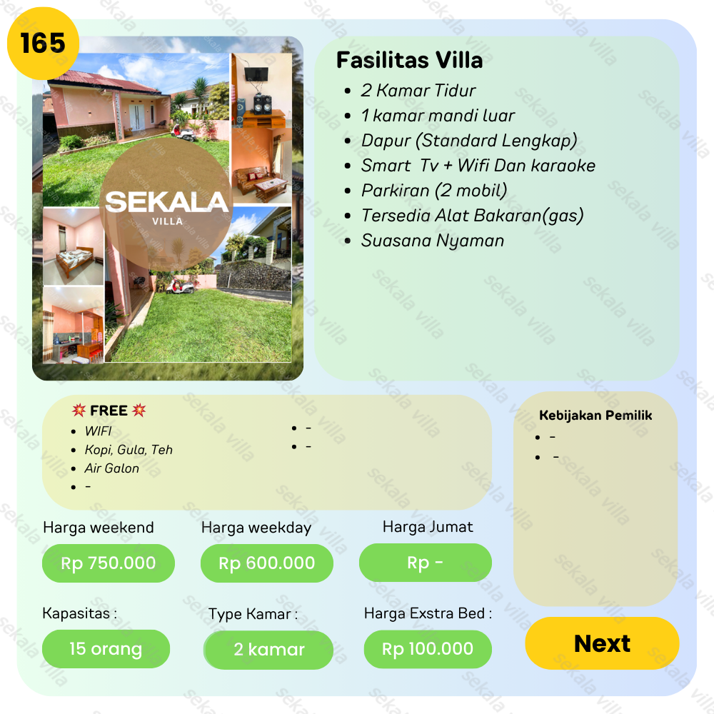 Villa Tawangmangu by Sekala Villa