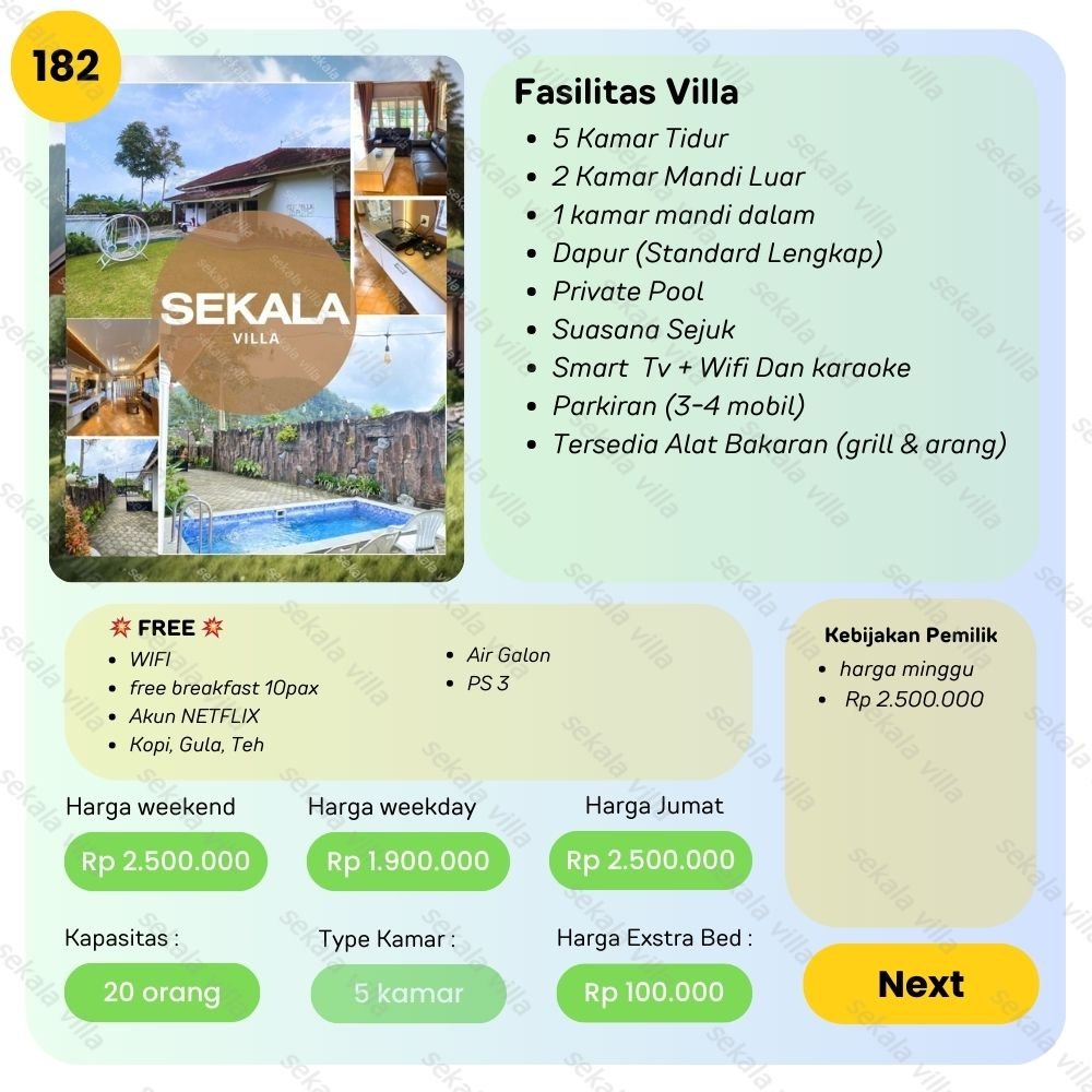 Villa Tawangmangu by Sekala Villa