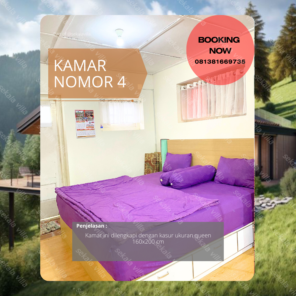 Villa Tawangmangu No.201 - Gambar 13