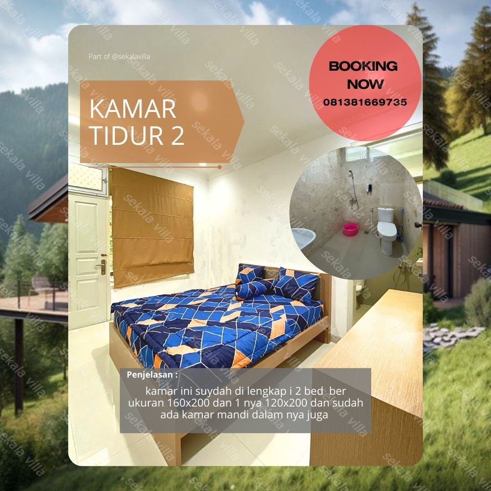 Villa Tawangmangu No.181 - Gambar 8