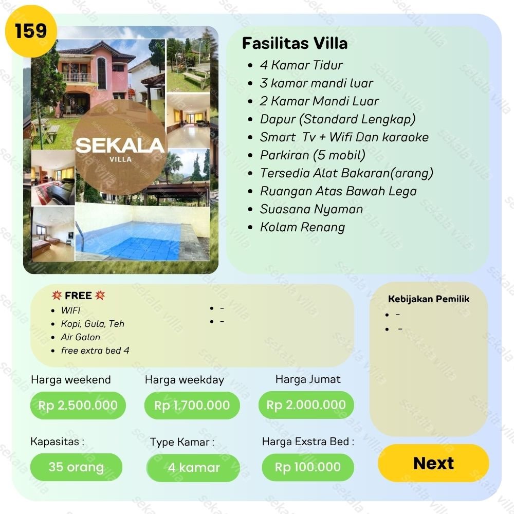 Villa Tawangmangu by Sekala Villa