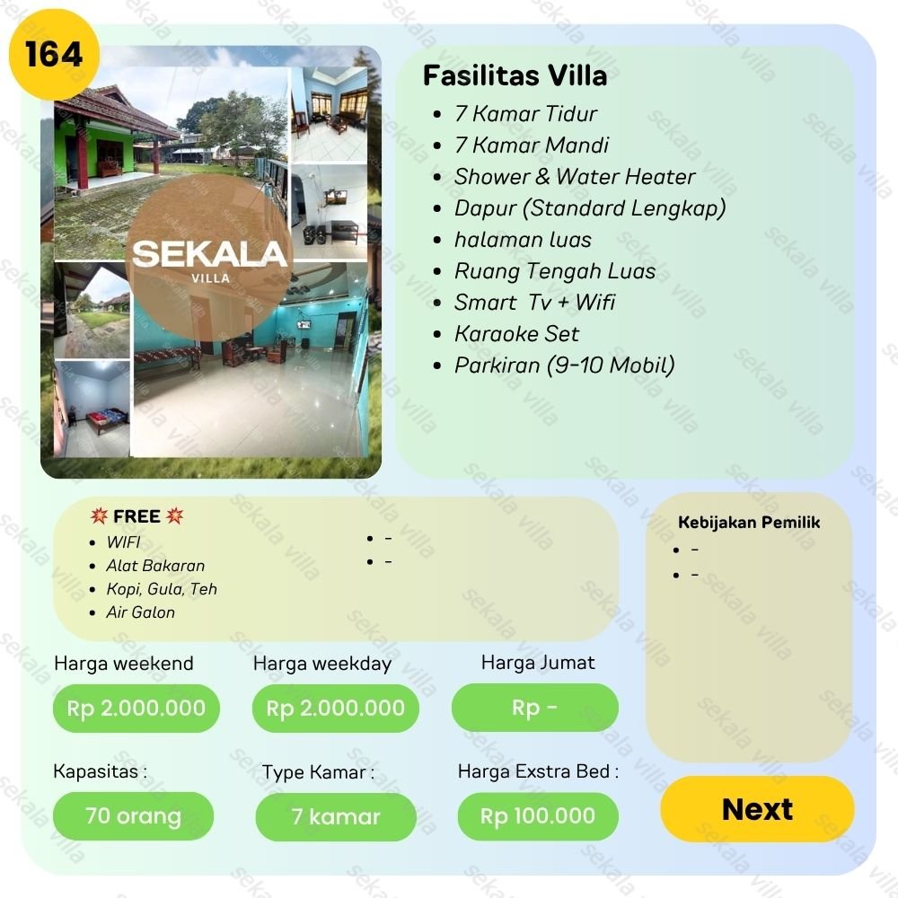 Villa Tawangmangu by Sekala Villa