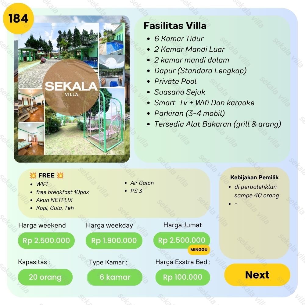 Villa Tawangmangu by Sekala Villa