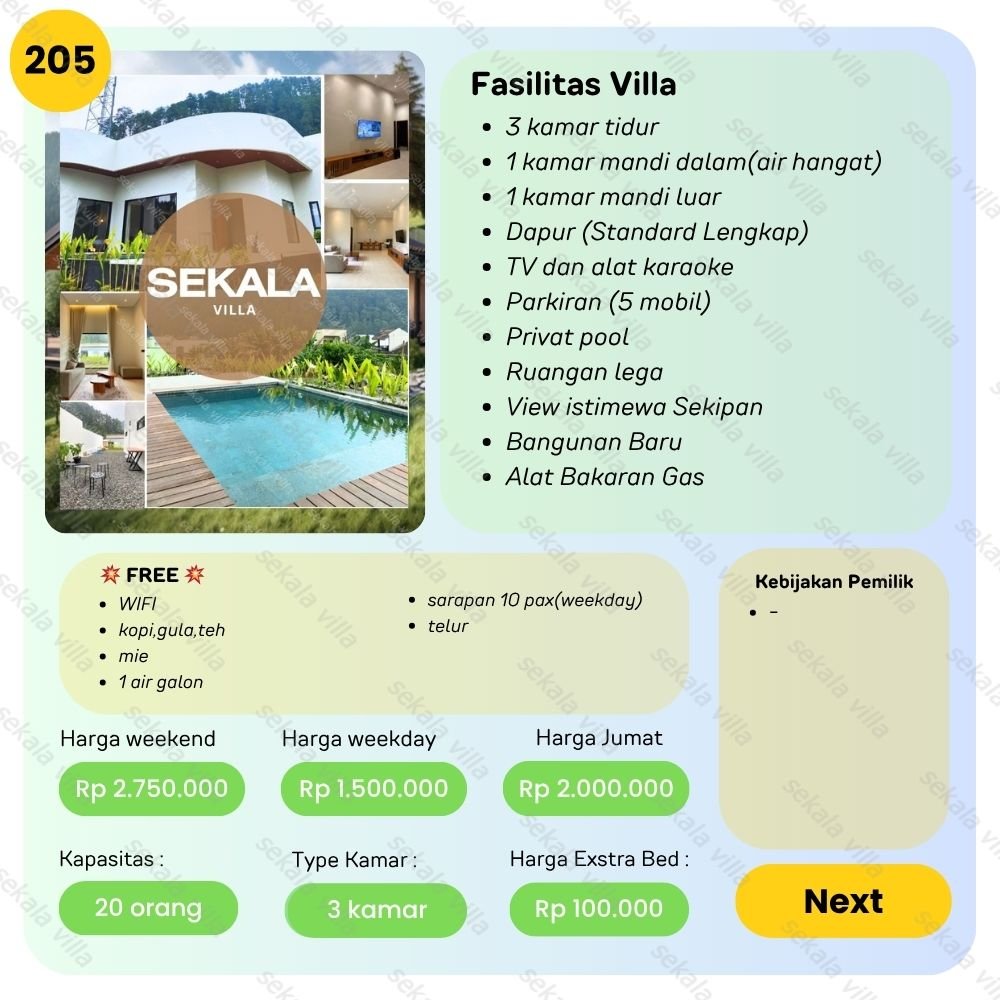 Villa Tawangmangu by Sekala Villa