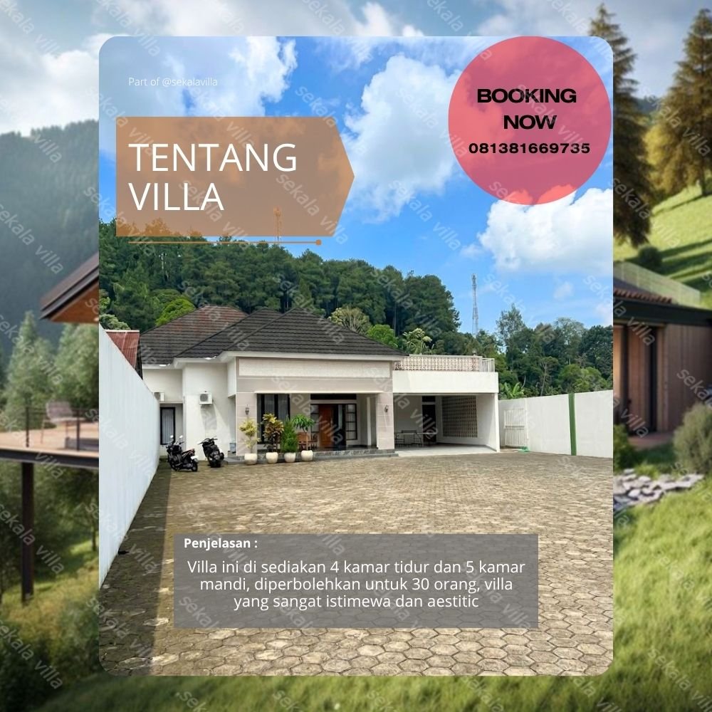 Villa Tawangmangu by Sekala Villa
