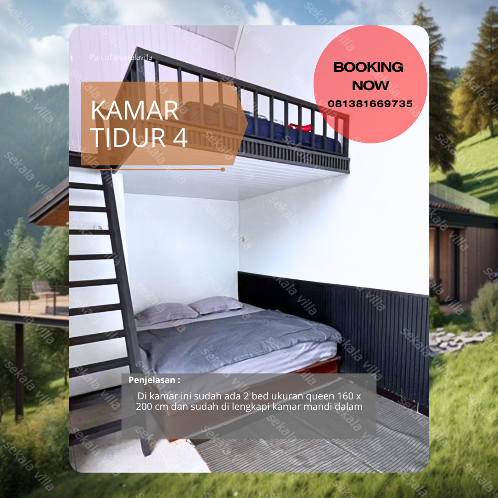 Villa Tawangmangu No 24 - Gambar 17
