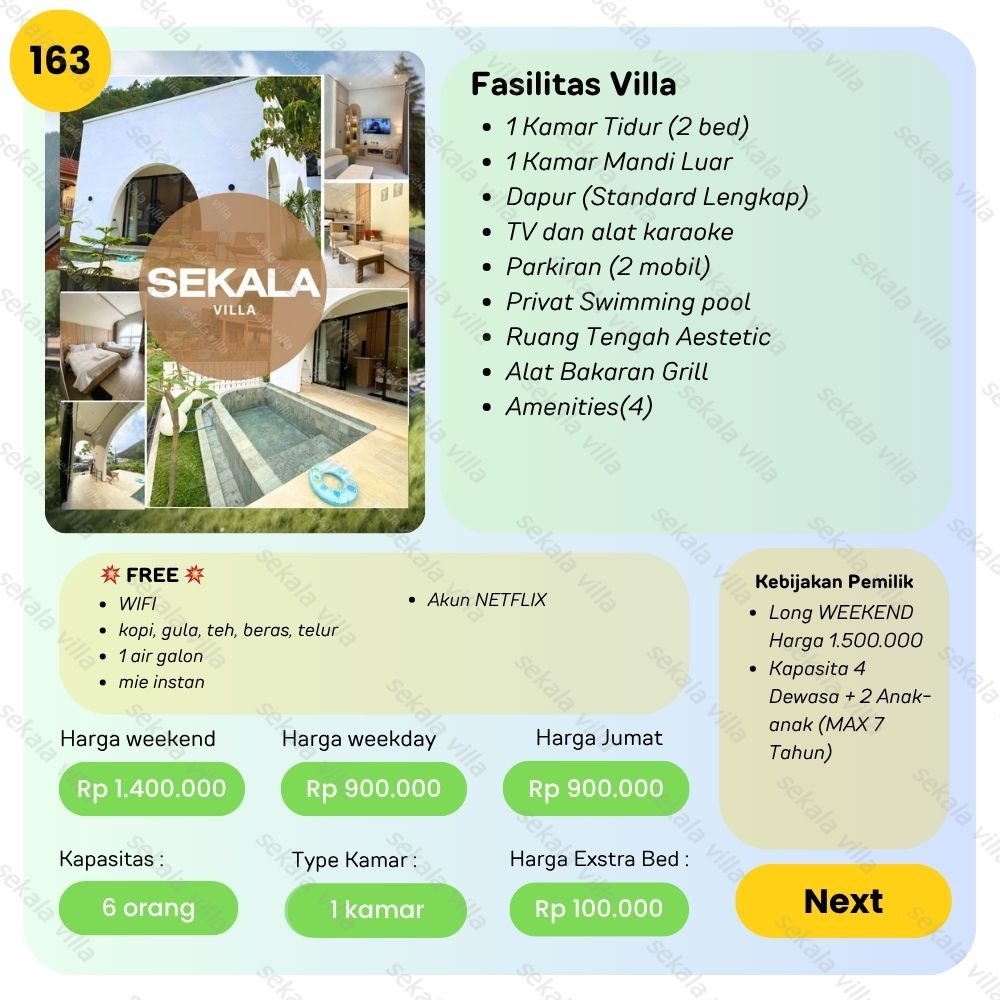 Villa Tawangmangu by Sekala Villa