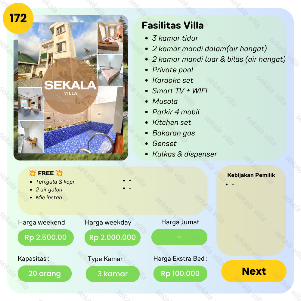 Villa Tawangmangu by sekala villa