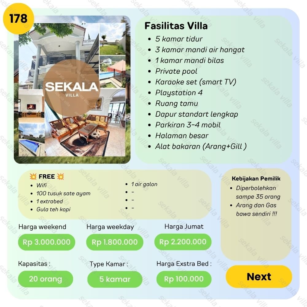 Villa Tawangmangu by Sekala Villa